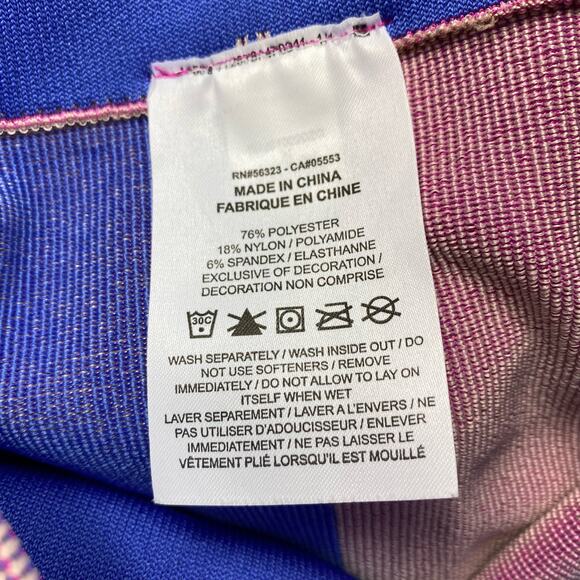 NIKE Sculpt Icon Clash Leggings 7/8 Seamless Training Colorblock Womens Medium - Picture 7 of 9